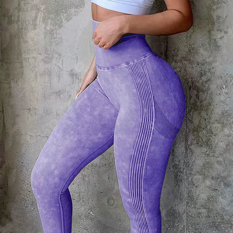 Soft Imitate Jeans Butt Leggings Women Seamless Yoga Pants Booty Push up Legging for Fitness Sports Gym Tights Workout Leggin